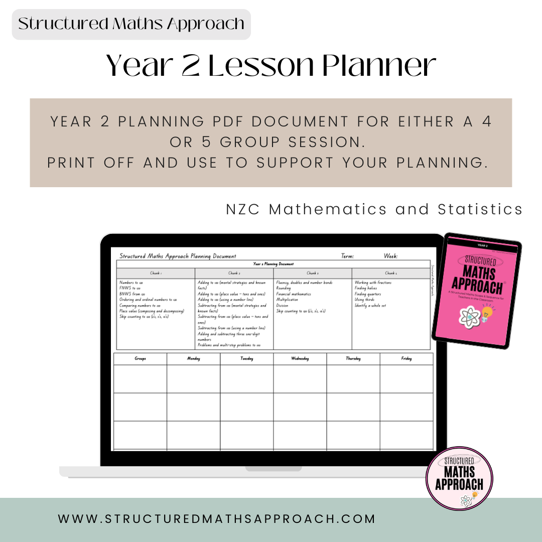 Year 2 Structured Maths Approach Planning Document
