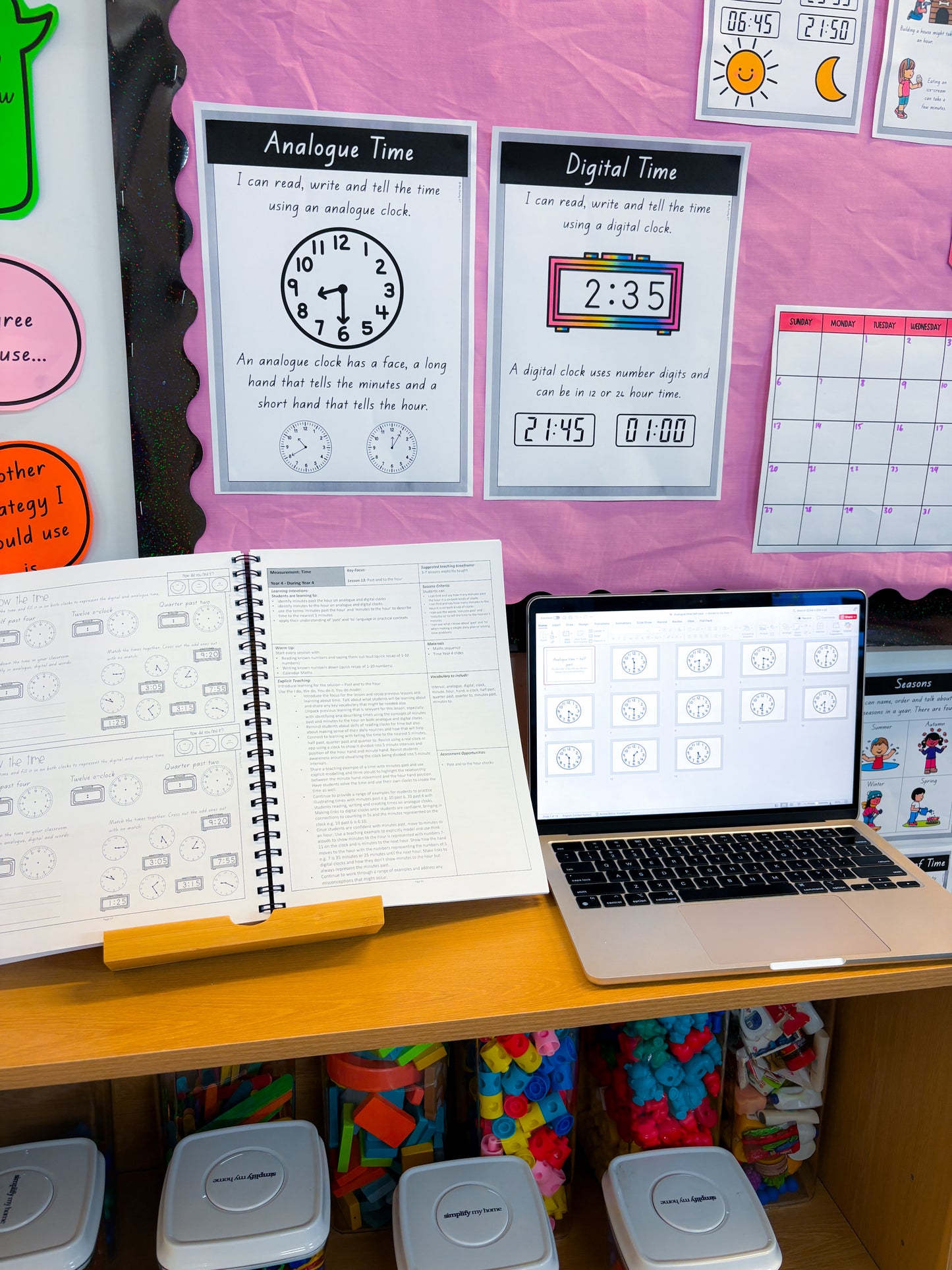 Structured Maths Approach Measurement: Time *Aligned to 2025 Curriculum (OLD)