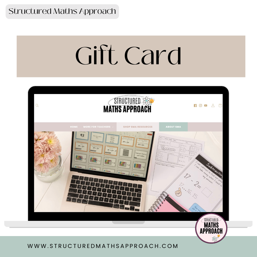 Structured Maths Approach Gift Card