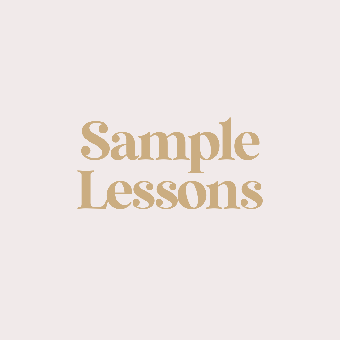 Sample Lessons – Structured Maths Approach