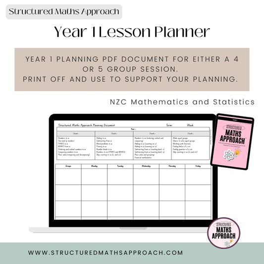 Year 1 Structured Maths Approach Planning Document