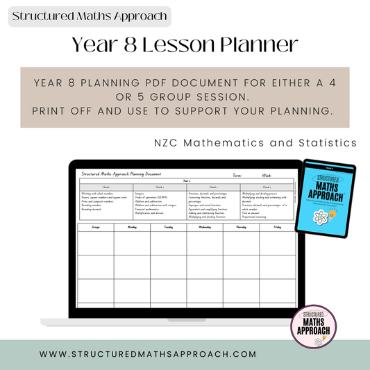 Year 8 Structured Maths Approach Planning Document