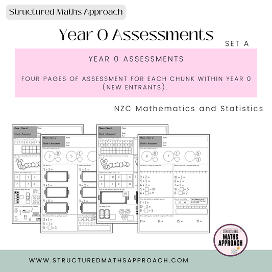 Year 0 Structured Maths Approach Assessment - SET A