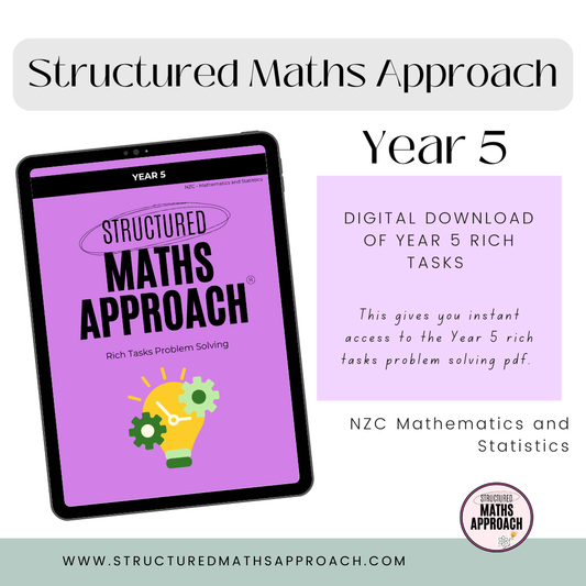 Structured Maths Approach Rich Tasks - Year 5