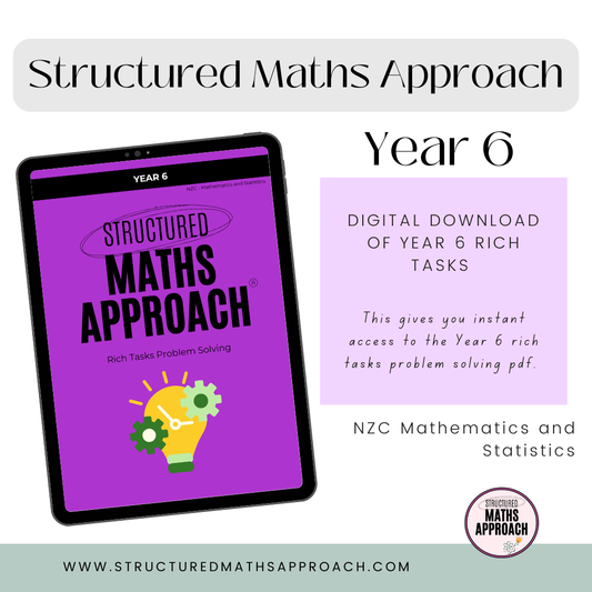 Structured Maths Approach Rich Tasks - Year 6