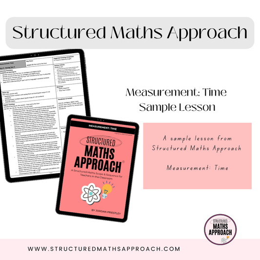Structured Maths Approach Measurement: Time - SAMPLE PACK LESSON