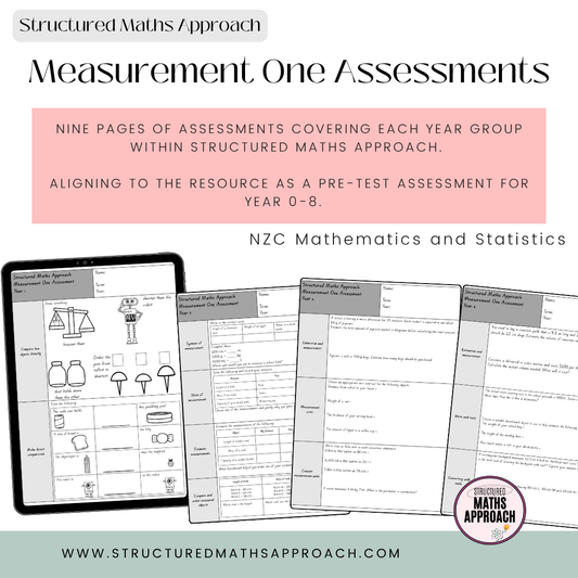 Structured Maths Approach Measurement One Assessments