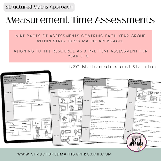 Structured Maths Approach Measurement-Time Assessments