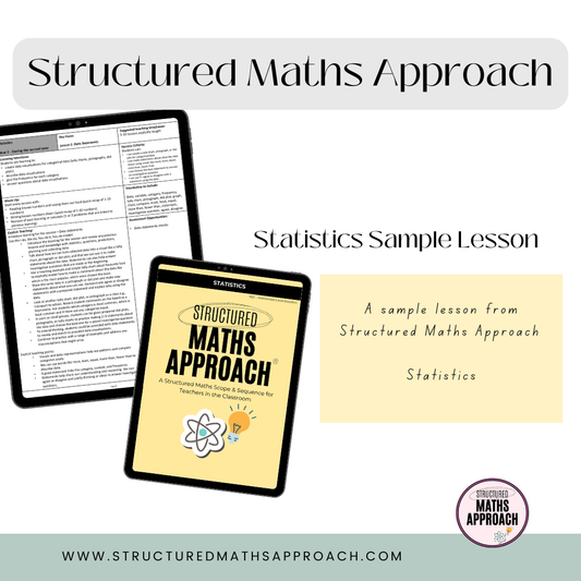 Structured Maths Approach Statistics - SAMPLE PACK LESSON