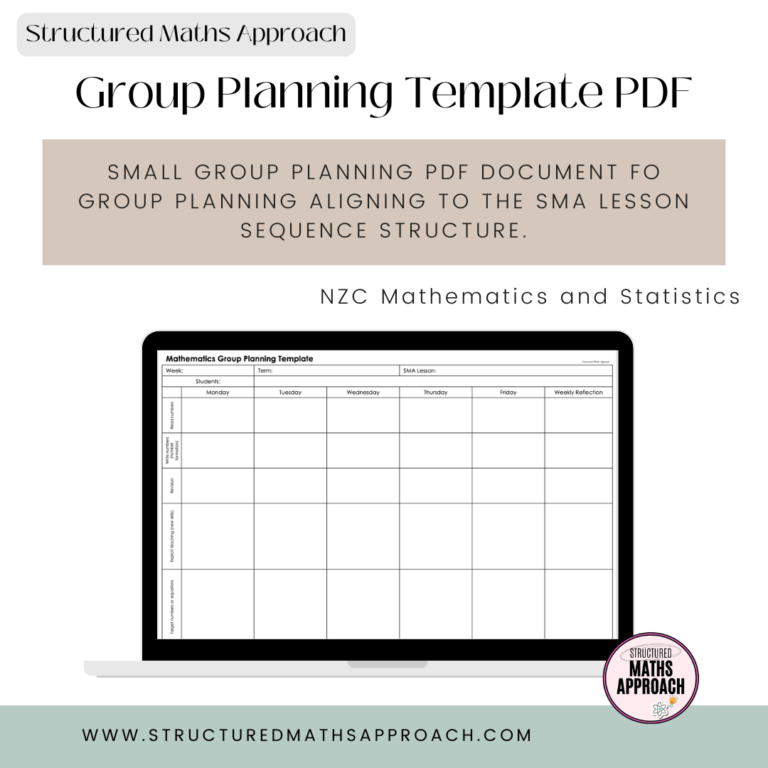 Structured Maths Approach Planning Document - PDF