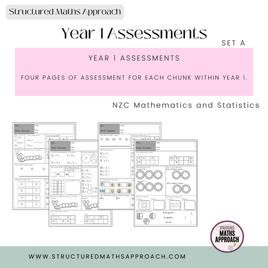 Year 1 Structured Maths Approach Assessment - SET A