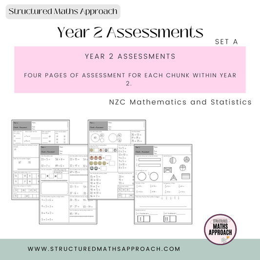 Year 2 Structured Maths Approach Assessments - SET A