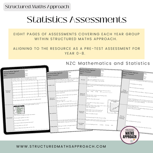 Structured Maths Approach Statistics Assessments