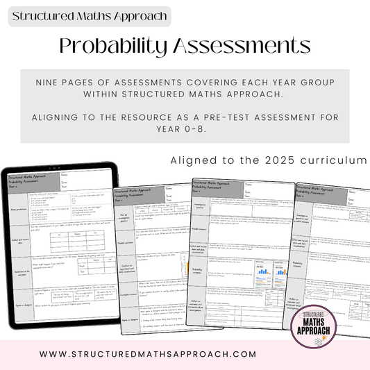 Structured Maths Approach Probability Assessments