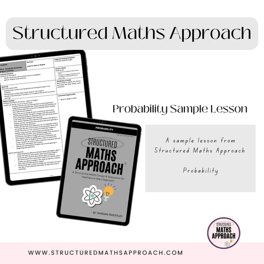 Structured Maths Approach Probability - SAMPLE PACK LESSON