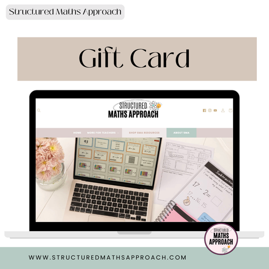 Structured Maths Approach Gift Card