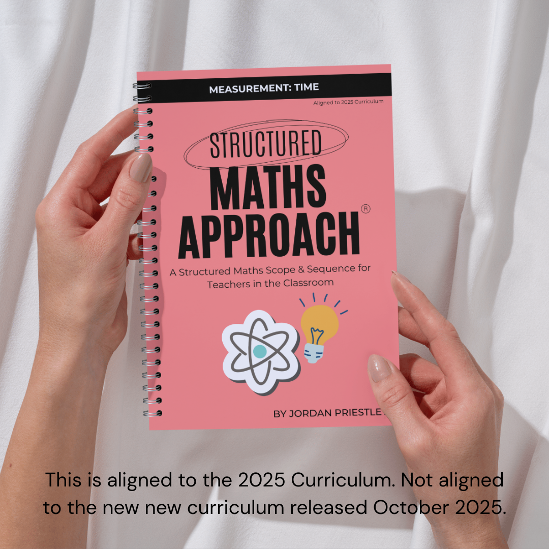 Structured Maths Approach Measurement: Time *Aligned to 2025 Curriculum (OLD)