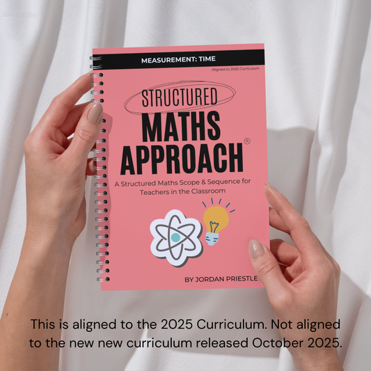Structured Maths Approach Measurement: Time *Aligned to 2025 Curriculum (OLD)